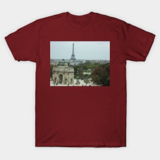 Paris View From the Louvre Museum T-Shirt